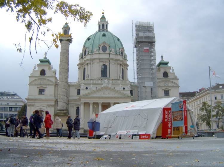 Bezirksflash: Ausstellung zeigt die Arbeit der "Ärzte ohne Grenzen"