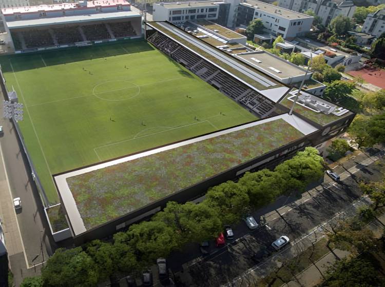 Sport-Club: Spatenstich für Stadionumbau