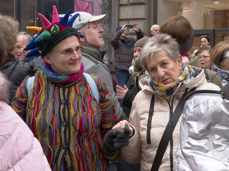 Faschingszeit am Wiener Stephansplatz eröffnet