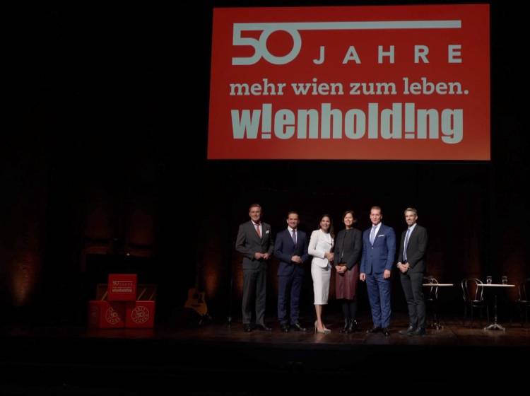 Jubiläum: Wien Holding feiert 50 Jahre