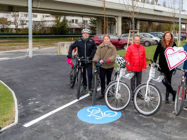 Bezirksflash: Radweg-Lückenschluss in Liesing