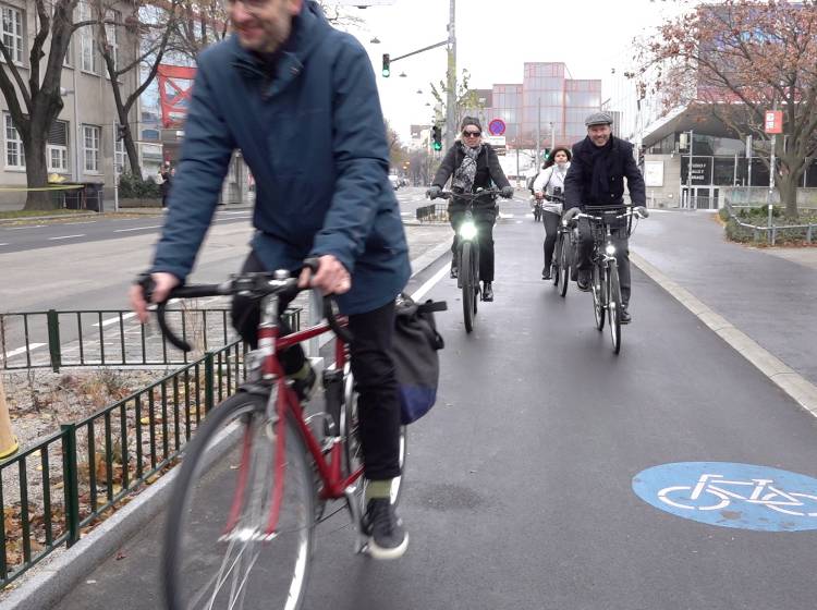 Hütteldorfer Straße: Neuer Radweg in den Westen Wiens