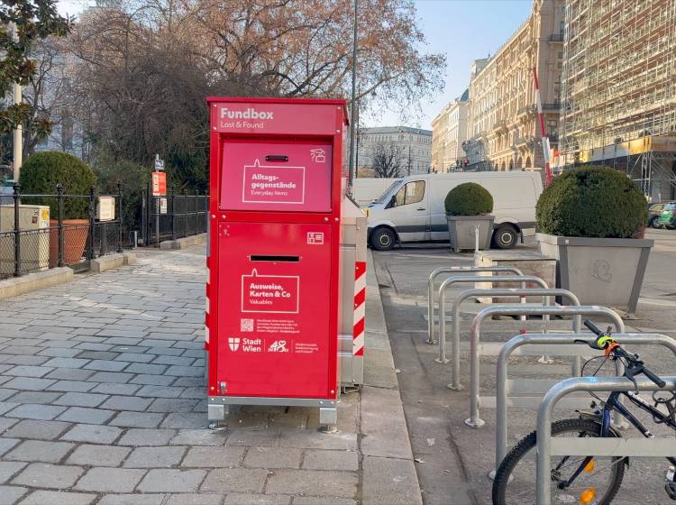 Bezirksflash: Neue Fundboxen für Wien