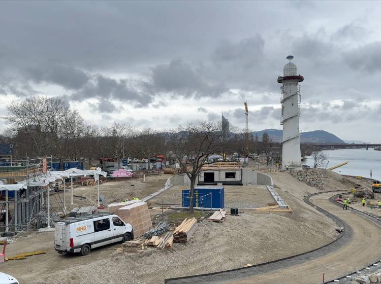 Donauinsel: Am Pier 22 geht es voran