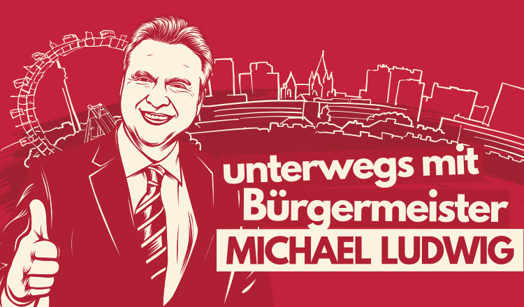 Unterwegs mit Bürgermeister Michael Ludwig