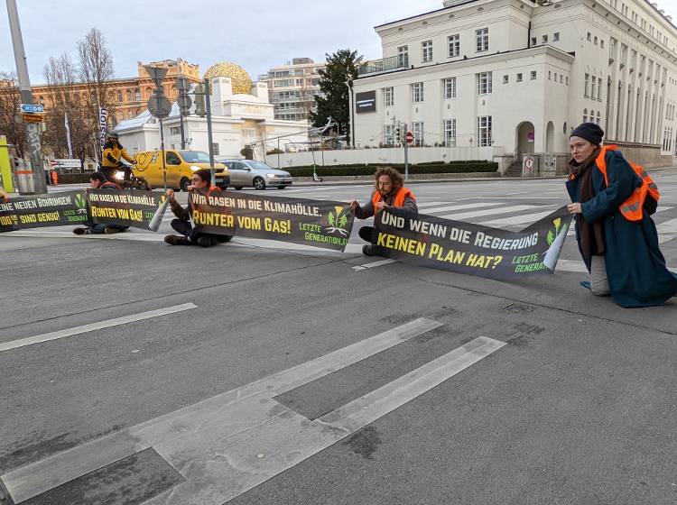 Tag 5: Klima-Blockade am Naschmarkt